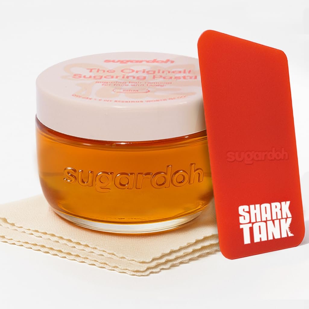 Sugardoh Sugar Waxing Kit for Women As Seen On Shark Tank (Mini Kit Firm) Face, Arms, & Legs, Sugar Wax Hair Removal- Sugaring Tiktok Viral Products- Bikini Wax Kit for Women – Sugaring Kit