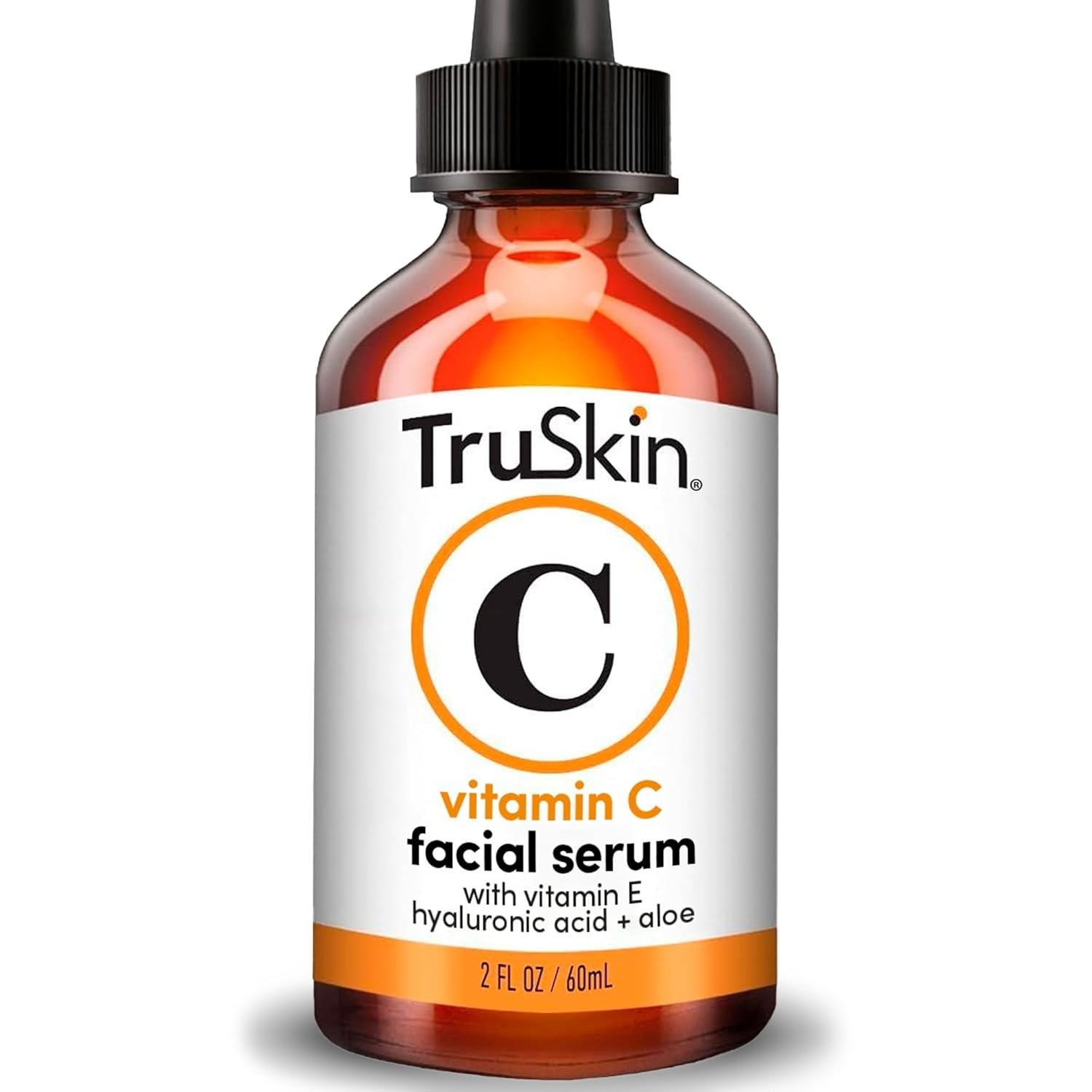 TruSkin Vitamin C Serum for Face – Anti Aging Face Serum with Hyaluronic Acid & Vitamin E – Brightening Formula for Improving Appearance of Dark Spots, Fine Lines & Wrinkles – All Skin Types, 2 Fl Oz