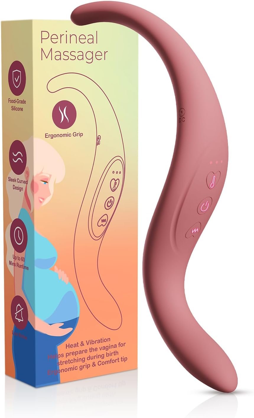Female Personal Massager – Women Private Care Tool,with 10 Vibration and 3 Heating,Rose Vibrating can Relax Pelvic Floor Muscles and Awaken Internal Tissue Vitality,Prenatal and Postpartum Essentials