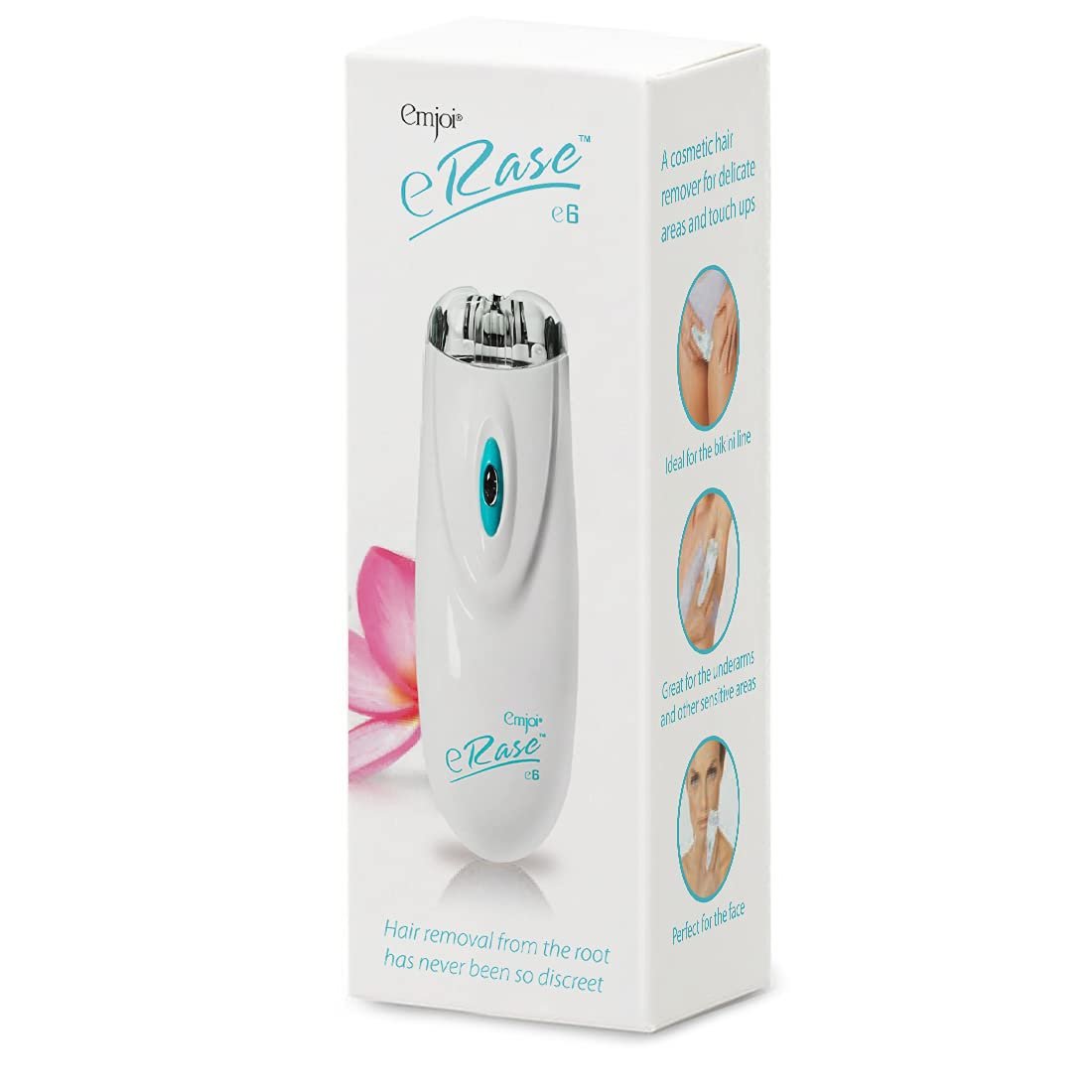 Emjoi eRase e6 – Facial Hair Remover – Epilator – Easy No Pain