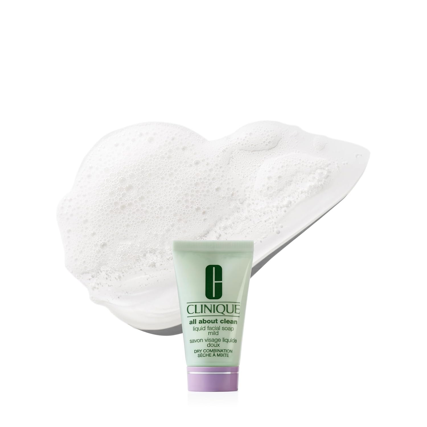 Clinique 3-Step All About Clean Liquid Gentle Facial Cleanser Soap For Dry Combination Skin | Type 2