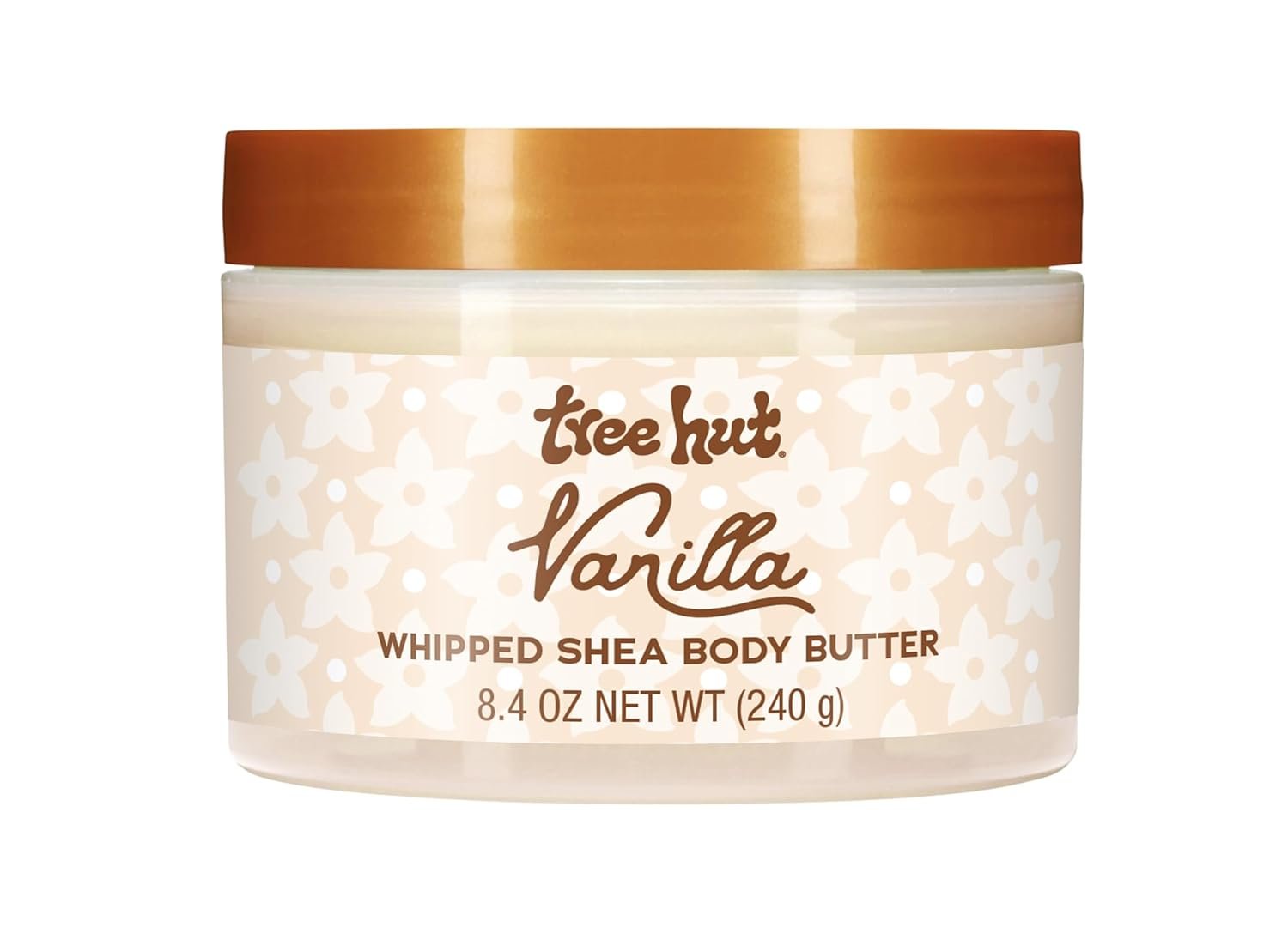 Tree Hut Vanilla Whipped Shea Body Butter, Easter Gifts for Women, Long-Lasting Hydration for Soft, Smooth Skin, Nourishing Essential Body Care, Lightweight Moisturizer, 8.4 fl oz