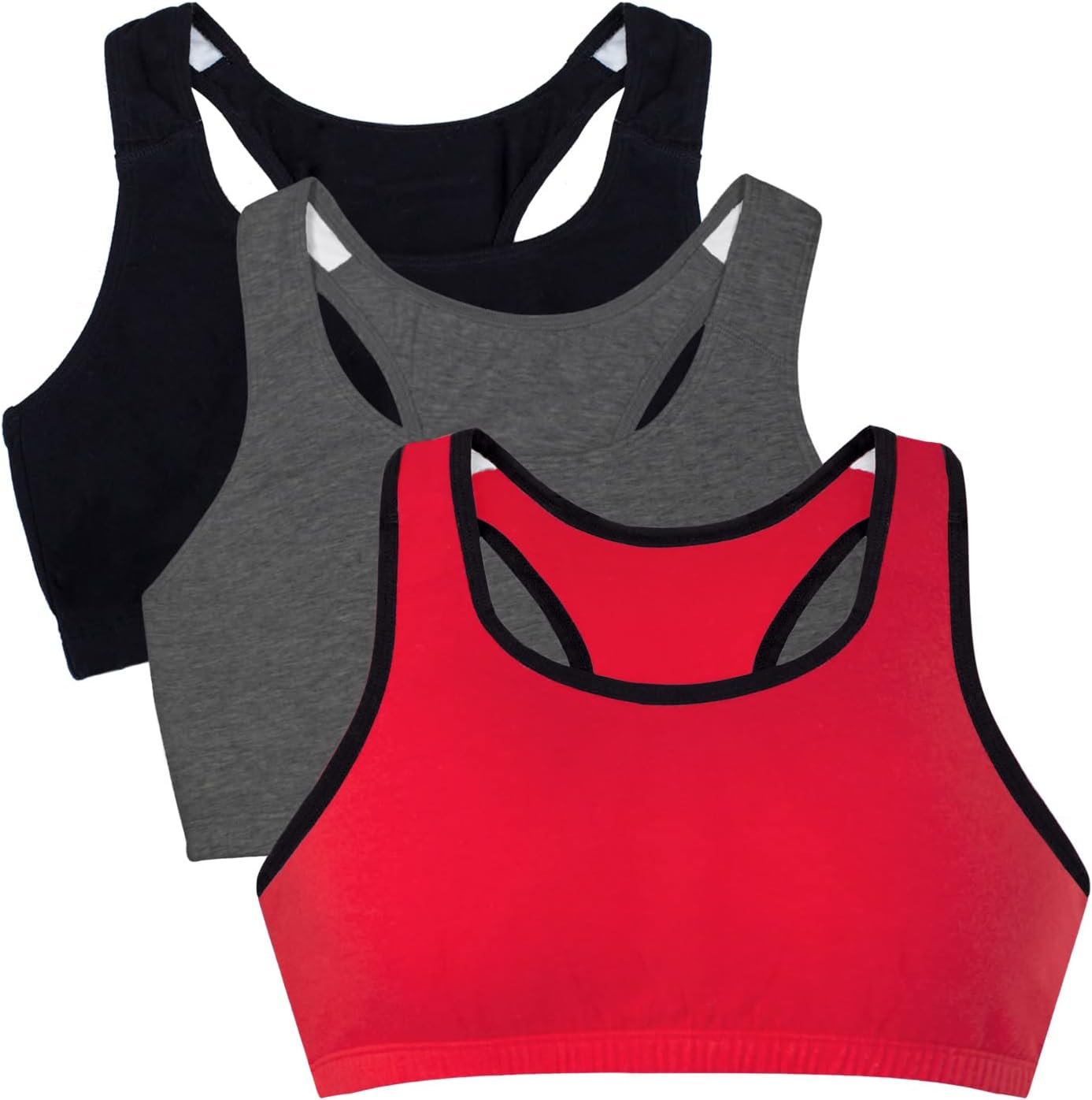 Fruit of the Loom Women’s Cotton Tank Bra for Women – Ultimate Comfort & Breathable Fit