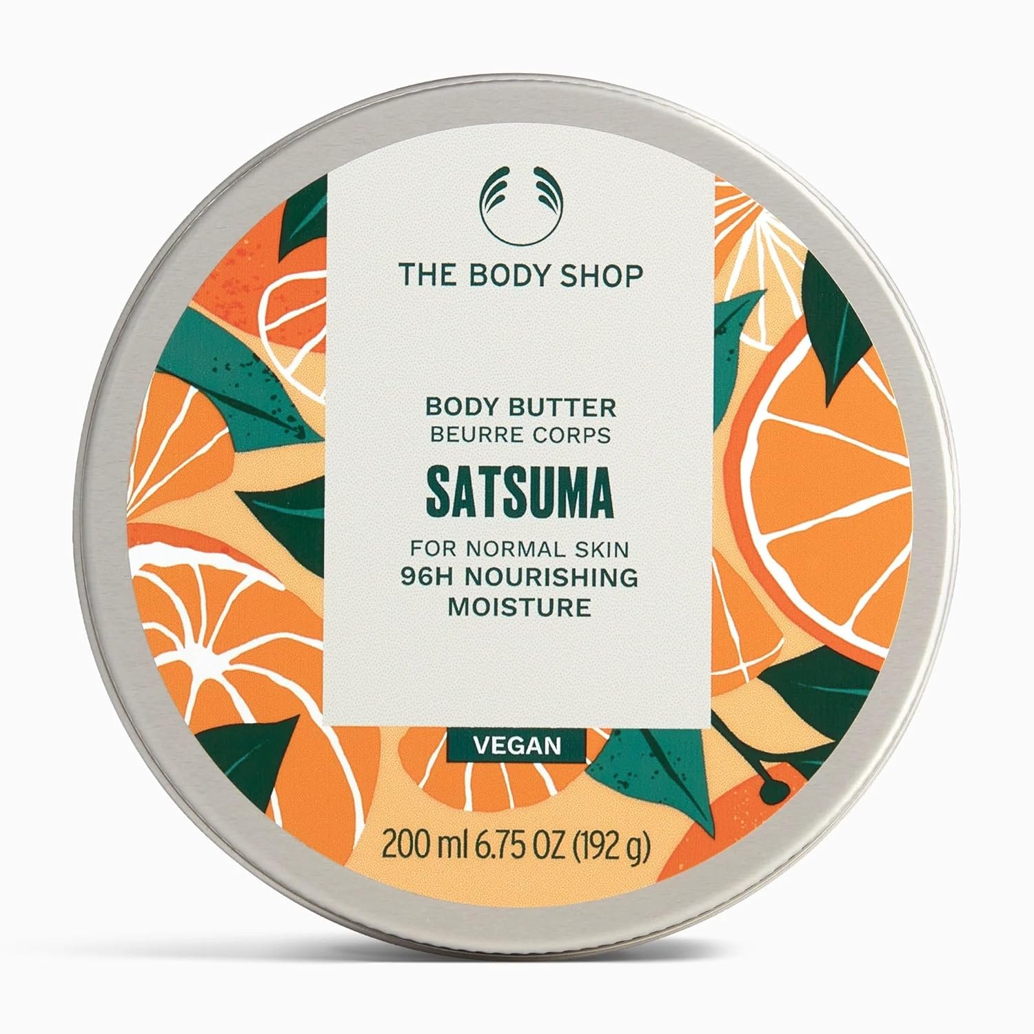The Body Shop Satsuma Body Butter – Nourishing & Moisturizing Skincare for Normal Skin – Vegan – 6.75 oz