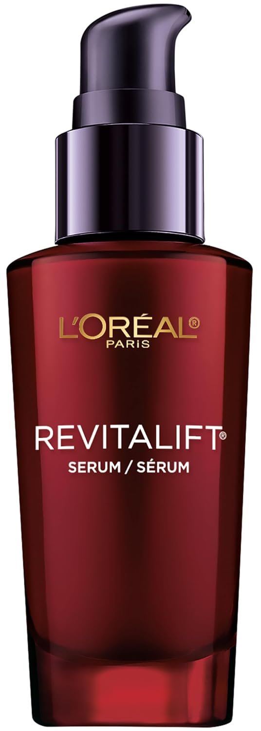 L’Oreal Paris Revitalift Triple Power Anti-Aging Concentrated Face Serum, Hyaluronic Acid and Pro-Xylane, Reduces Wrinkles 1 oz