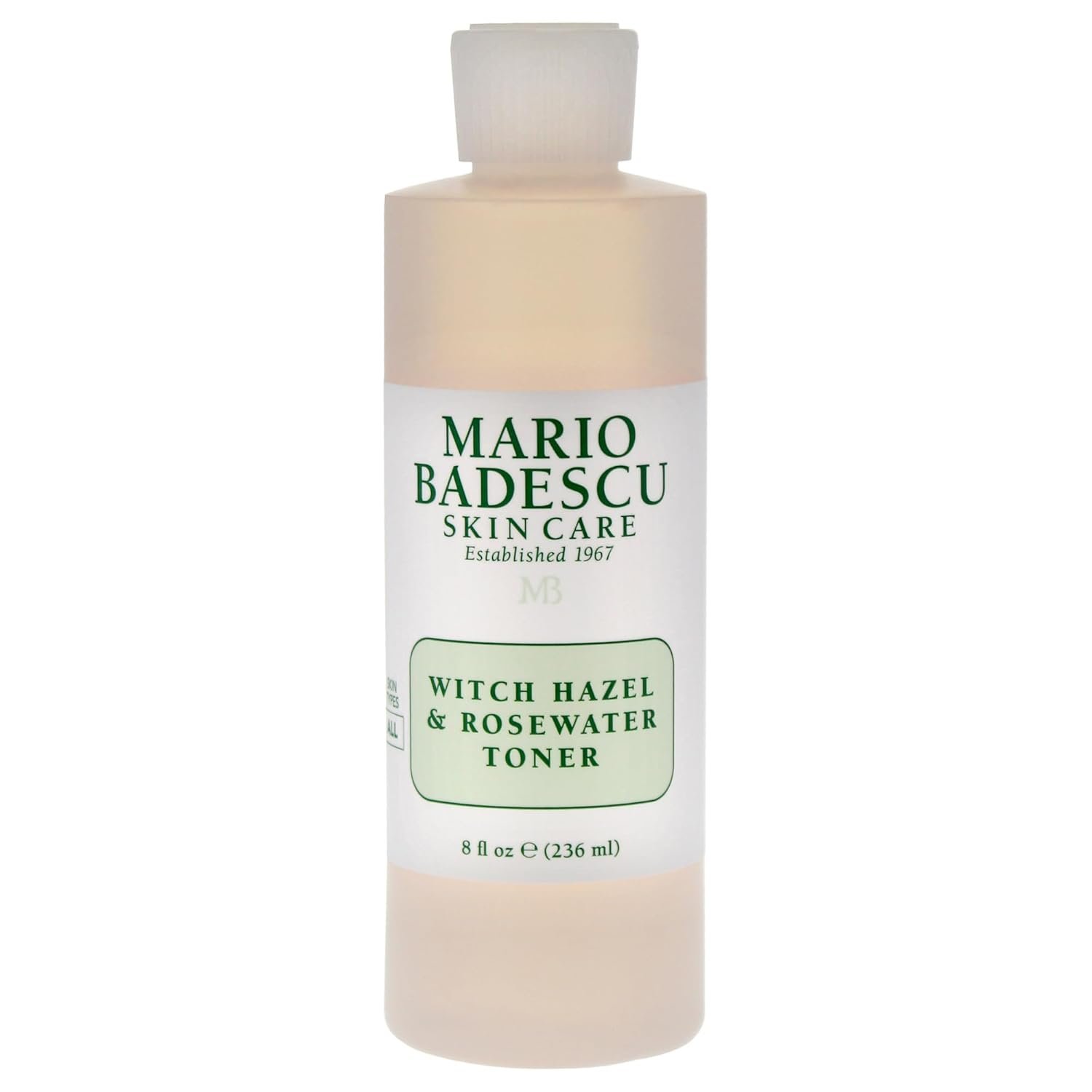 Mario Badescu Alcohol Free Witch Hazel Facial Toner for Aging Skin, Infused with Lavender/Rose Water and Aloe Vera, Face Toner for Combination or Dry Skin, 8 Fl Oz